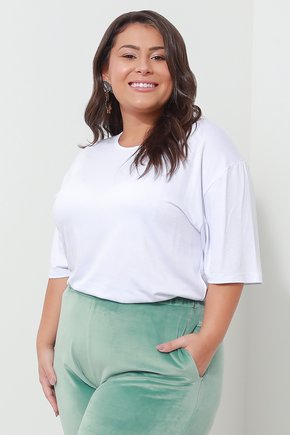 02 blusa de visco com a manga oversize plus size