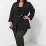 05 blazer de alfaiataria plus size