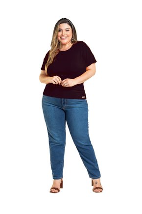 01 blusa viscolycra com bolso plus size